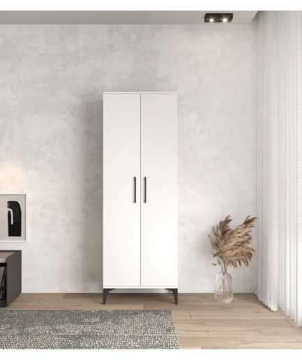 MK 2 Kapaklı Raflı Elbise Dolabı