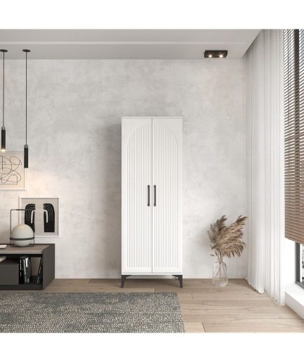 Elbise Dolabı 2 Kapaklı